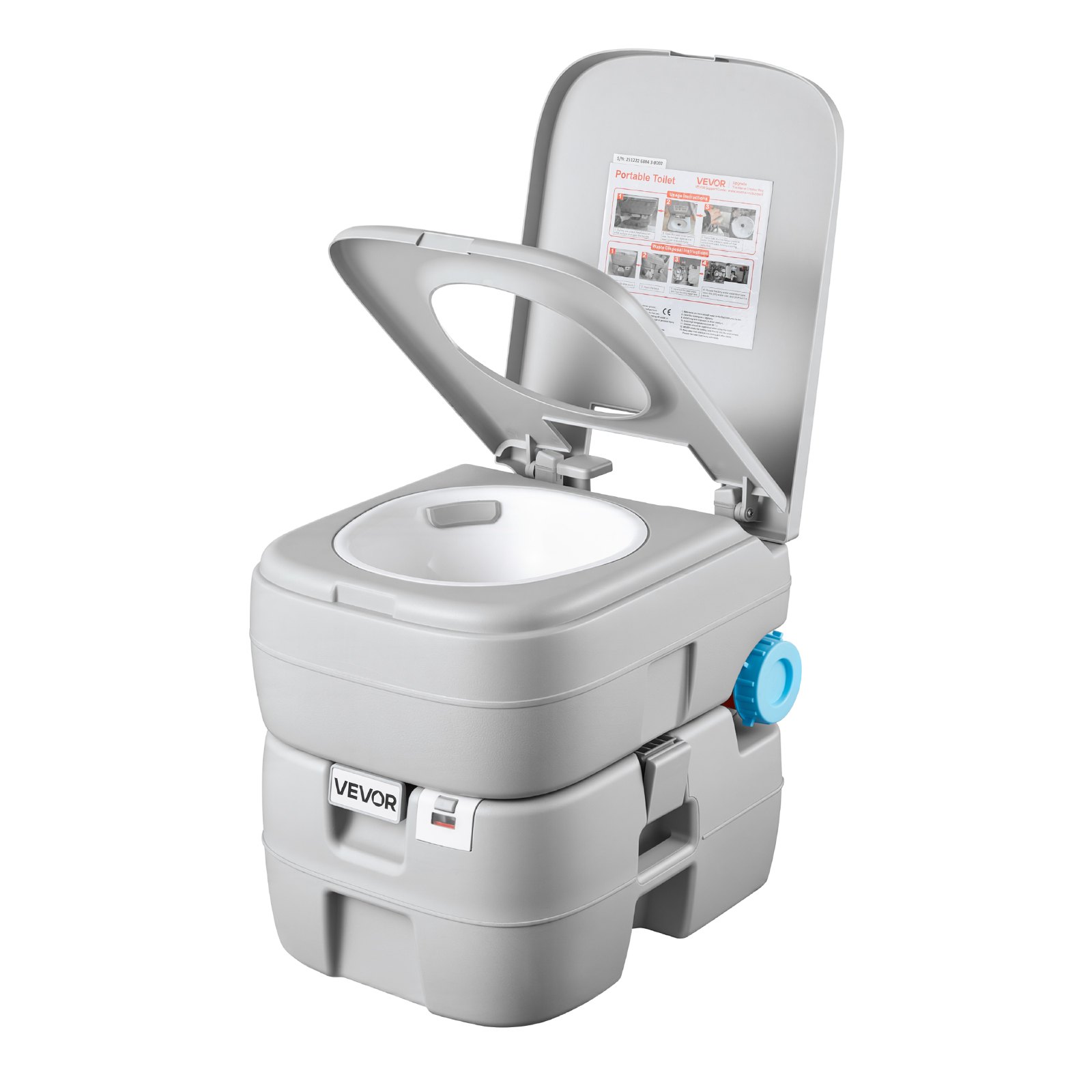 VEVOR portable toilet 7.9 gallon