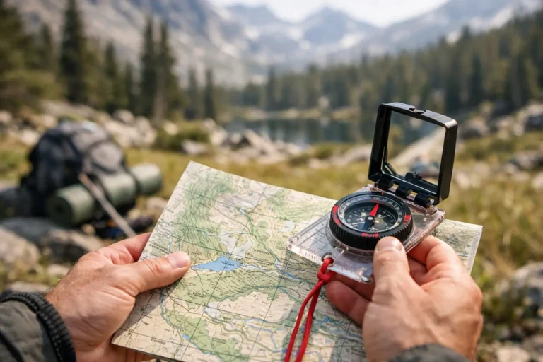 How to Use a Compass Map in the Field