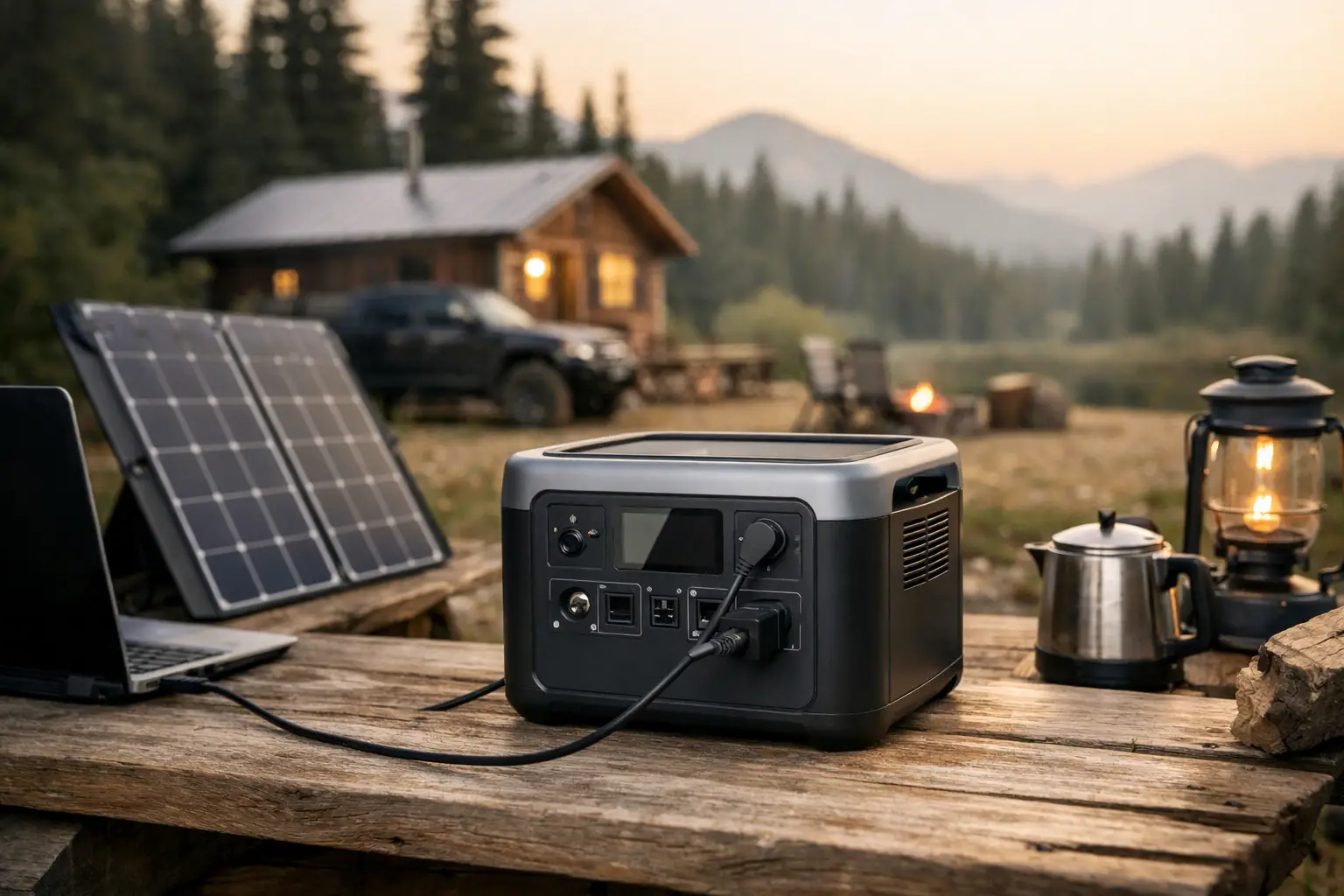 Portable Power Station for Off Grid Living