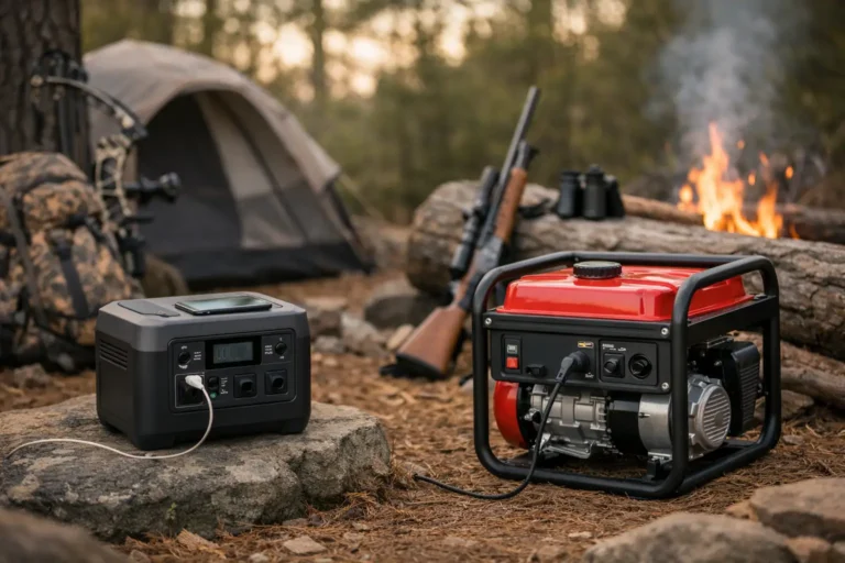 Portable Power Station vs Generator for Hunters