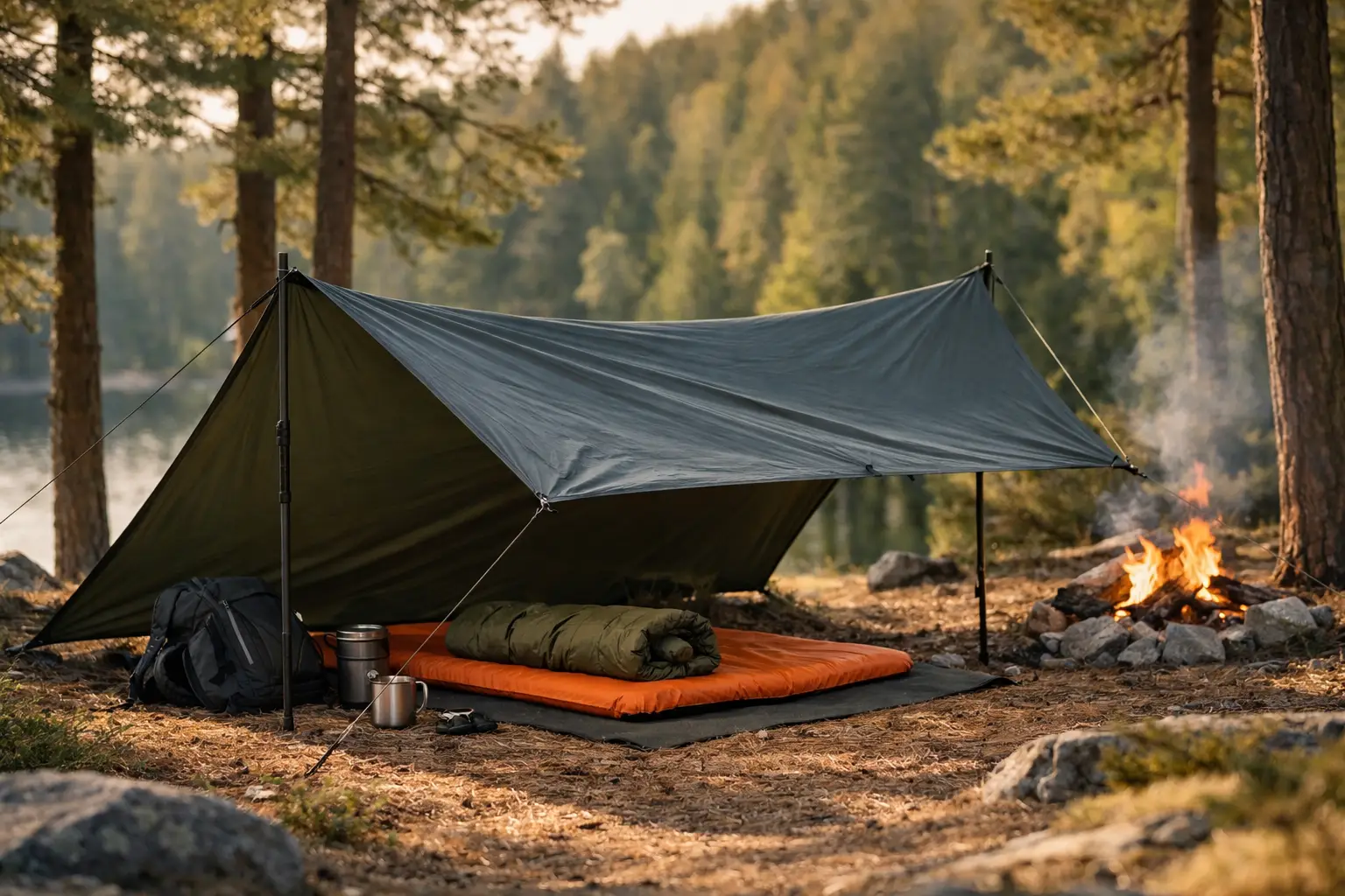 Tarp Shelter Setup for Beginners That Works